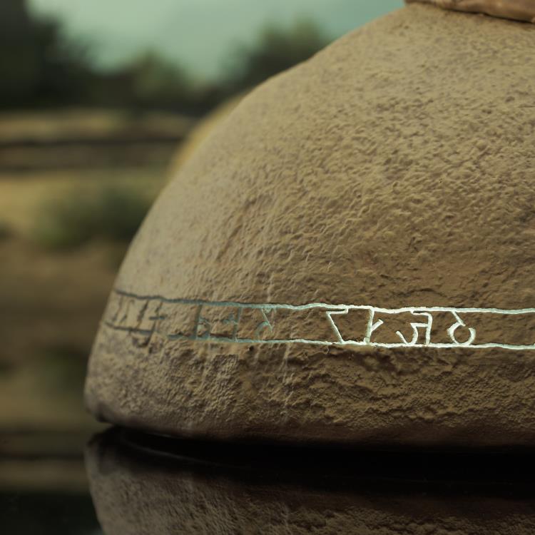The Mandalorian Milestones Grogu on Seeing Stone 1/2 Scale Limited Edition Statue Gallery Image 12