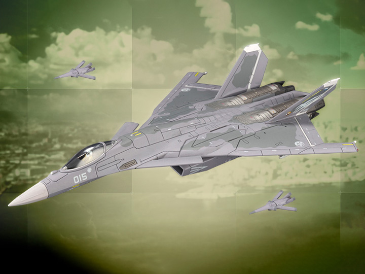 Ace Combat 7: Skies Unknown CFA-44 (Modelers Edition) 1/144 Scale