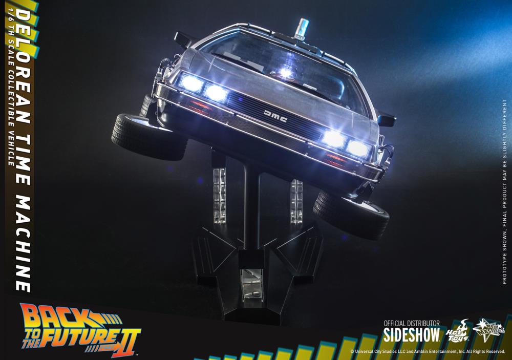 Back to the Future Part II MMS636 DeLorean Time Machine 1/6th Scale Vehicle Gallery Image 17