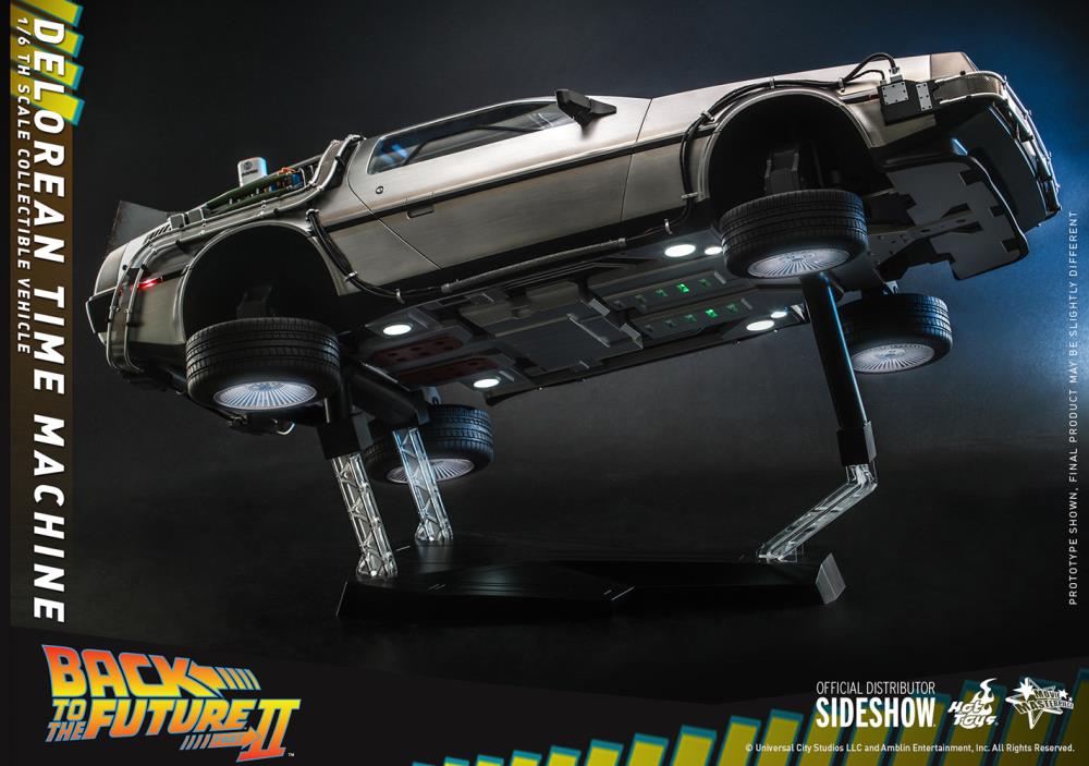 Back to the Future Part II MMS636 DeLorean Time Machine 1/6th Scale Vehicle Gallery Image 15