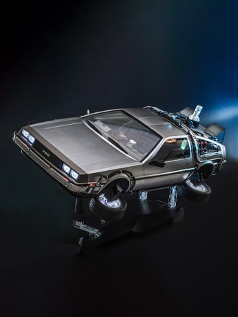 Back to the Future Part II MMS636 DeLorean Time Machine 1/6th Scale Vehicle Gallery Image 2
