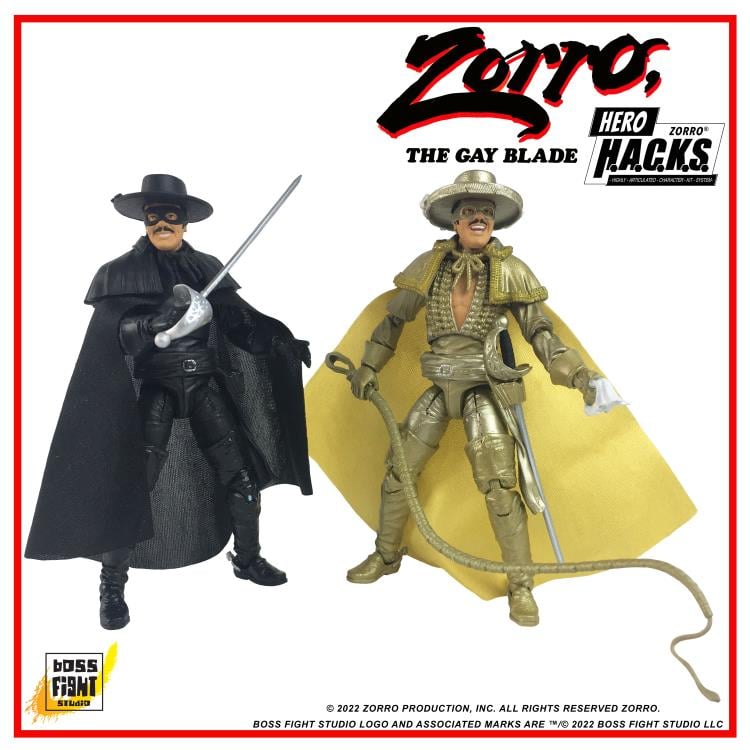 Zorro: The Gay Blade Hero H.A.C.K.S. Don Diego Vega and Bunny