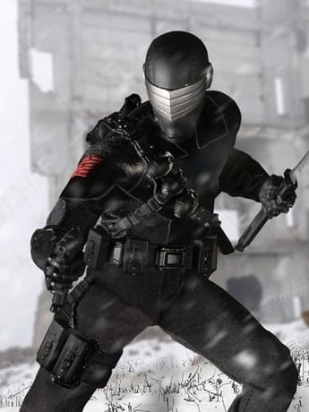 G.I. Joe One:12 Collective Deluxe Snake Eyes Gallery Image 2