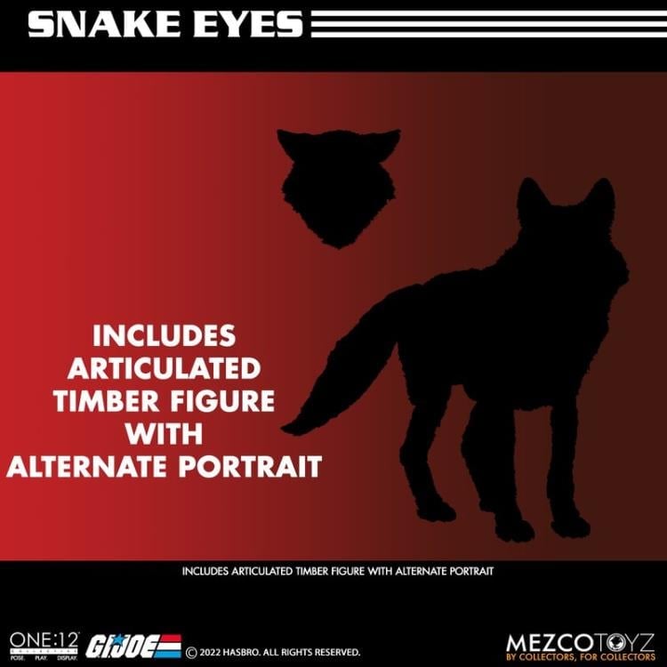 G.I. Joe One:12 Collective Deluxe Snake Eyes Gallery Image 16