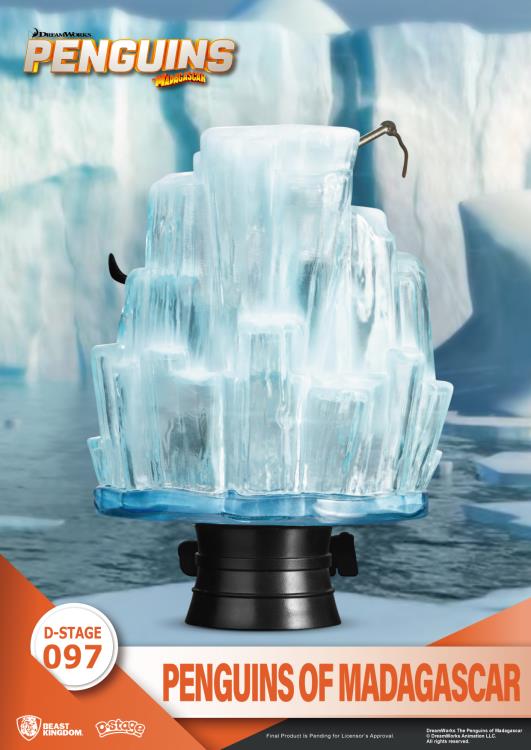 Penguins of Madagascar D-Stage DS-097 Statue Gallery Image 5