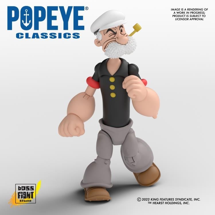 Popeye Classics Poopdeck Pappy and Pooky Jones Action Figure set Gallery Image 3