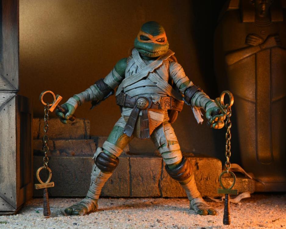 Universal Monsters x Teenage Mutant Ninja Turtles Ultimate Michelangelo as The Mummy Gallery Image 3