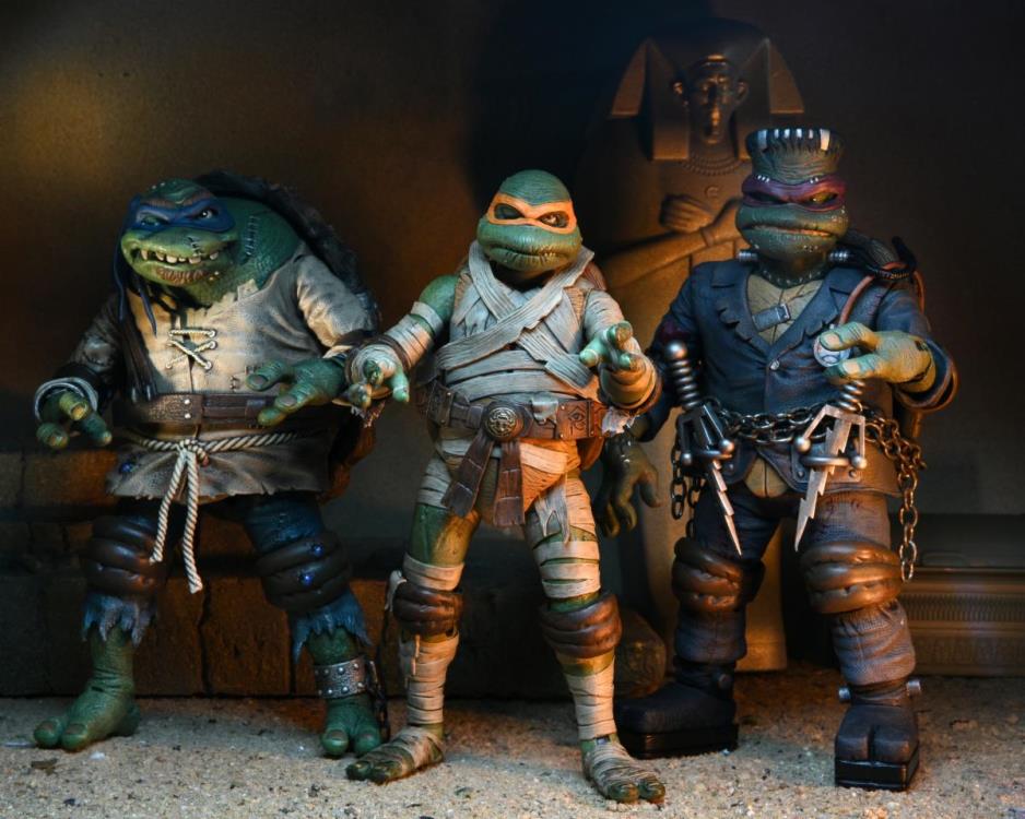 Universal Monsters x Teenage Mutant Ninja Turtles Ultimate Michelangelo as The Mummy Gallery Image 14