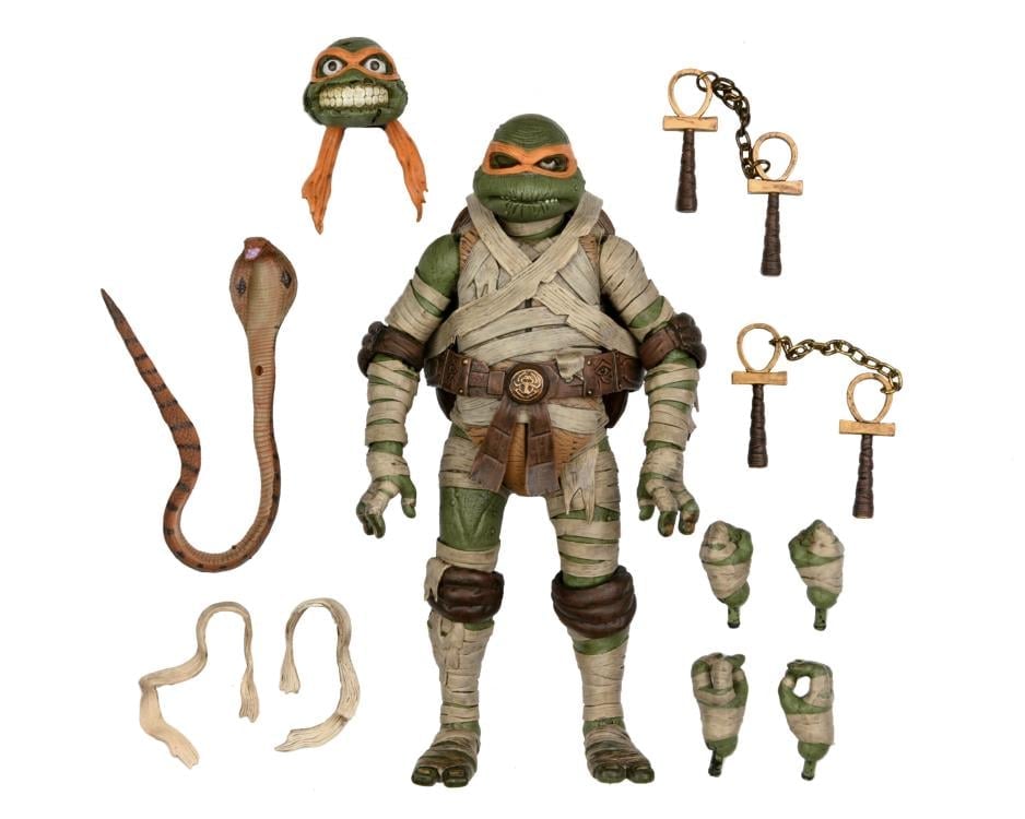 Universal Monsters x Teenage Mutant Ninja Turtles Ultimate Michelangelo as The Mummy Gallery Image 15