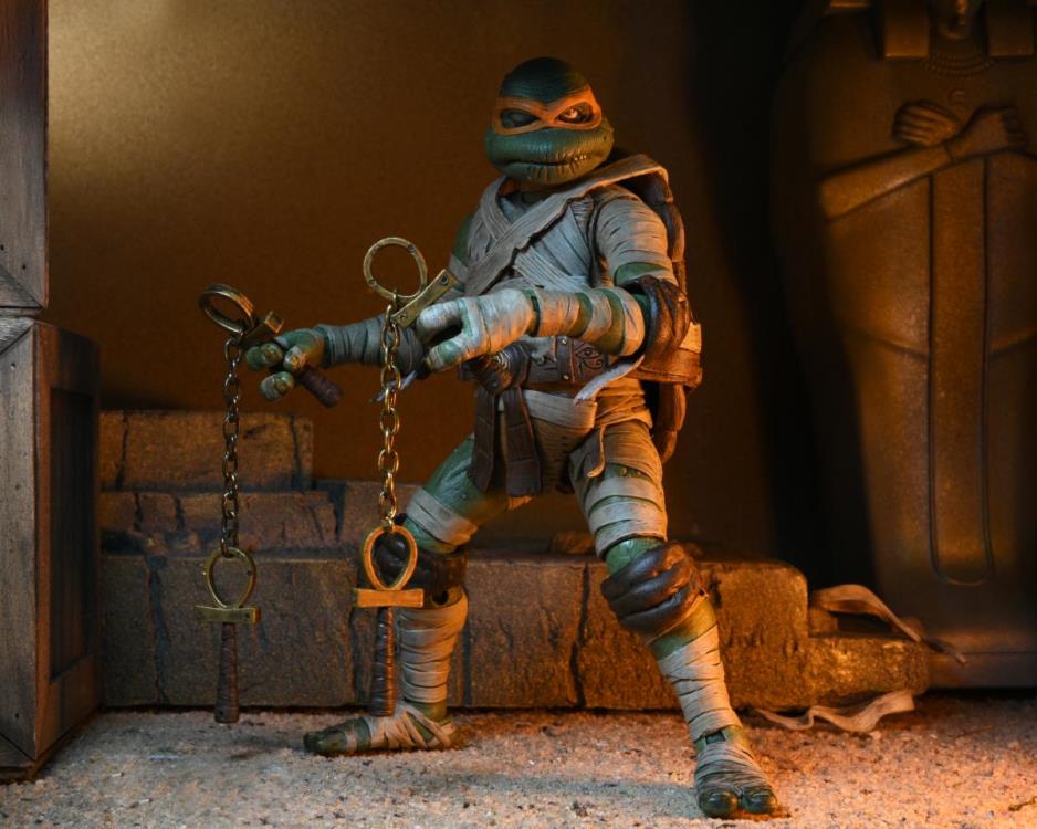 Universal Monsters x Teenage Mutant Ninja Turtles Ultimate Michelangelo as The Mummy Gallery Image 4