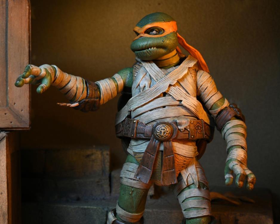 Universal Monsters x Teenage Mutant Ninja Turtles Ultimate Michelangelo as The Mummy Gallery Image 12