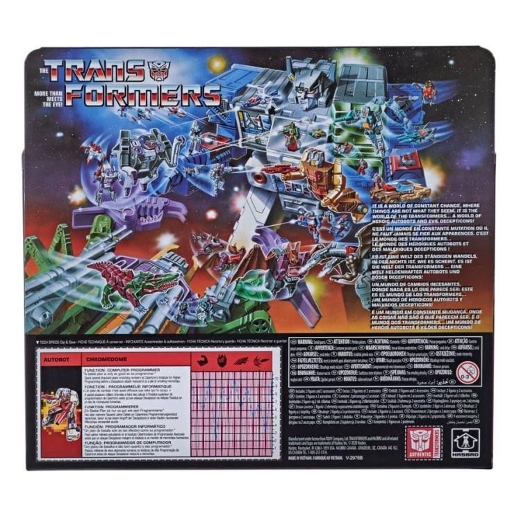 Transformers Generations Retro Headmasters Deluxe Chromedome Gallery Image 7
