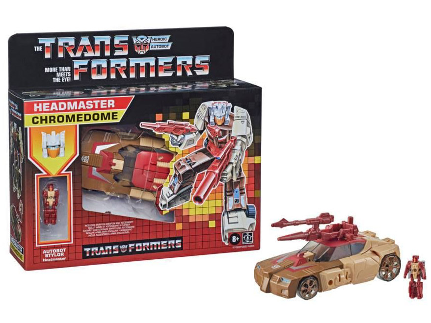 Transformers Generations Retro Headmasters Deluxe Chromedome Gallery Image 5