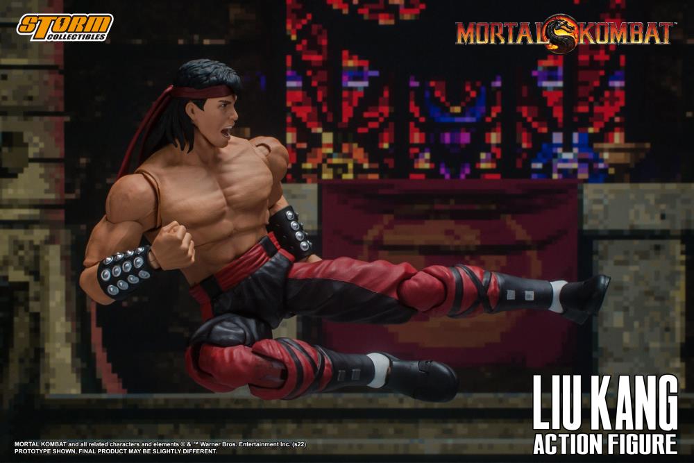 Mortal Kombat VS Series Liu Kang and Dragon 1/12 Scale Action