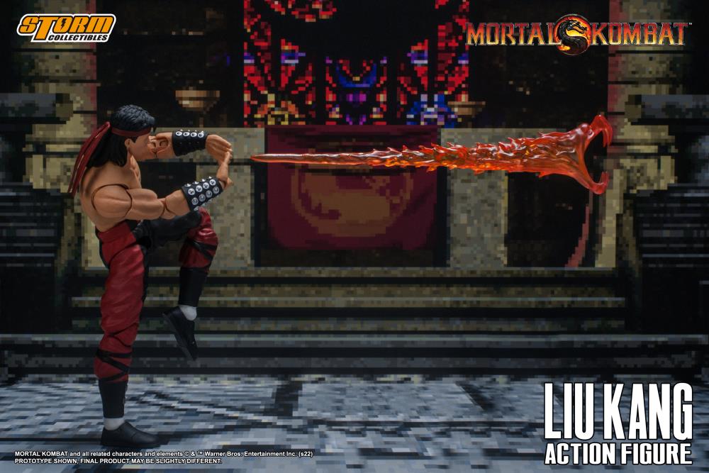 Mortal Kombat VS Series Liu Kang and Dragon 1/12 Scale Action Figure Set Gallery Image 19