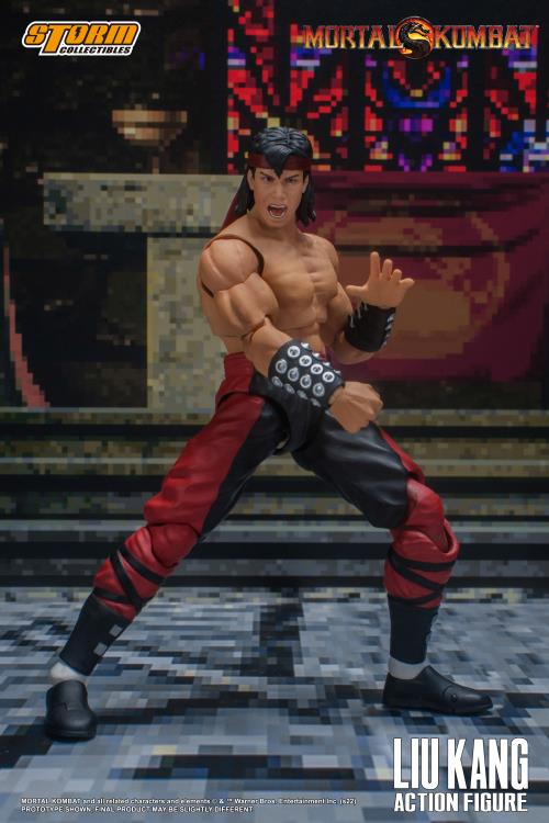 Mortal Kombat VS Series Liu Kang and Dragon 1/12 Scale Action Figure Set Gallery Image 23