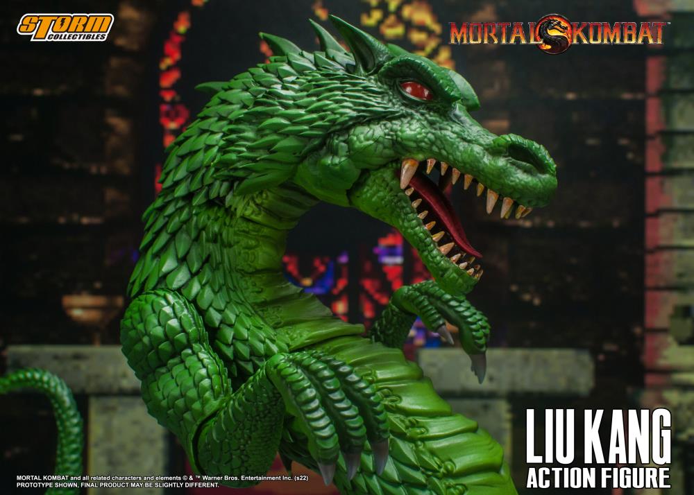Mortal Kombat VS Series Liu Kang and Dragon 1/12 Scale Action Figure Set Gallery Image 13