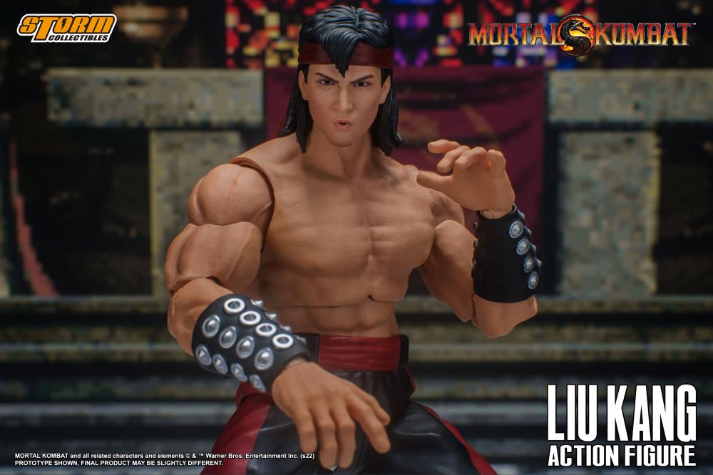 Mortal Kombat VS Series Liu Kang and Dragon 1/12 Scale Action Figure Set Gallery Image 30
