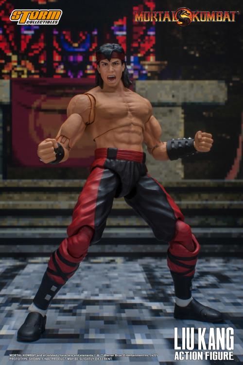 Mortal Kombat VS Series Liu Kang and Dragon 1/12 Scale Action