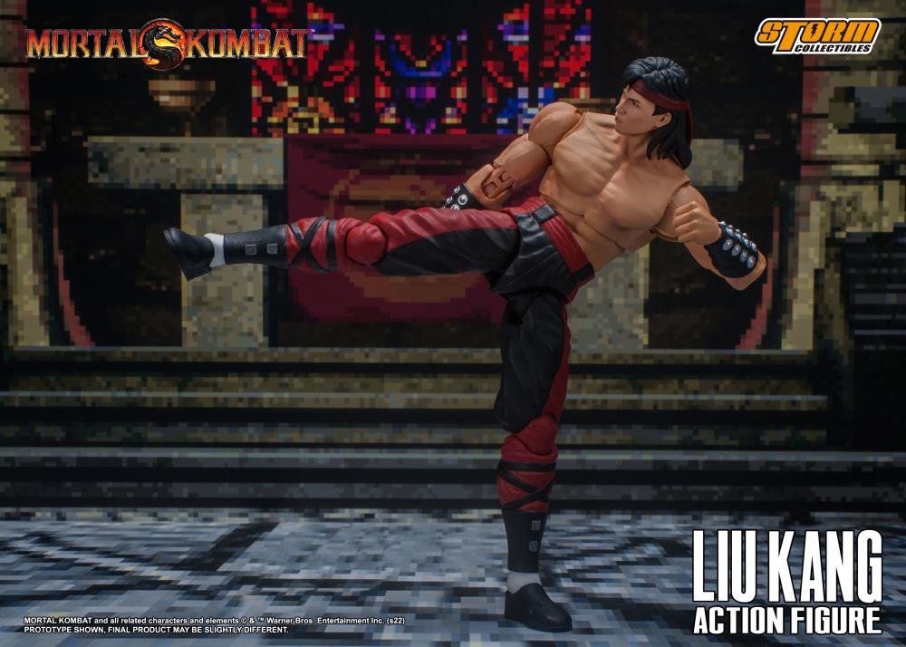 Mortal Kombat VS Series Liu Kang and Dragon 1/12 Scale Action Figure Set Gallery Image 17