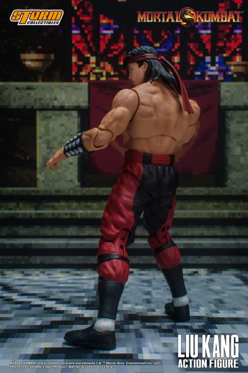 Mortal Kombat VS Series Liu Kang and Dragon 1/12 Scale Action Figure Set Gallery Image 14