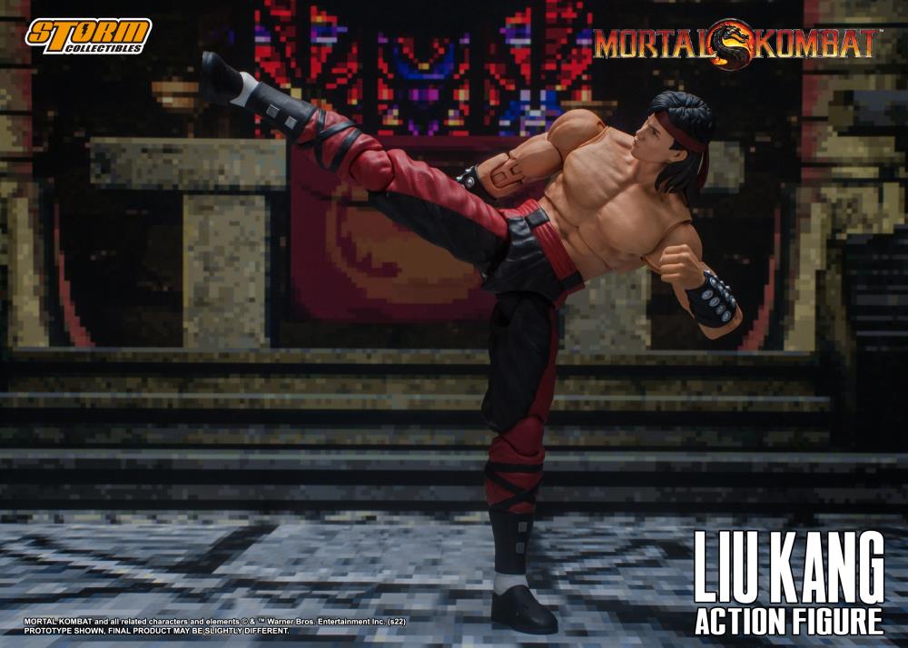 Mortal Kombat VS Series Liu Kang and Dragon 1/12 Scale Action Figure Set Gallery Image 18