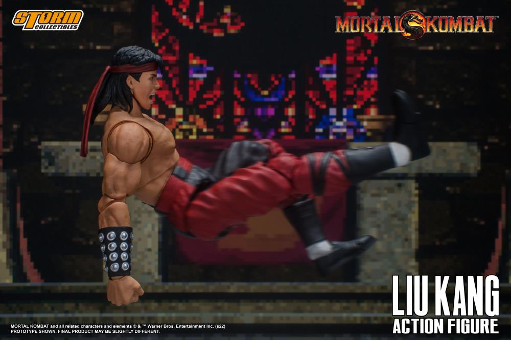 Mortal Kombat VS Series Liu Kang and Dragon 1/12 Scale Action Figure Set Gallery Image 20