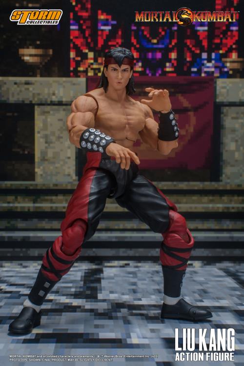 Mortal Kombat VS Series Liu Kang and Dragon 1/12 Scale Action Figure Set Gallery Image 24