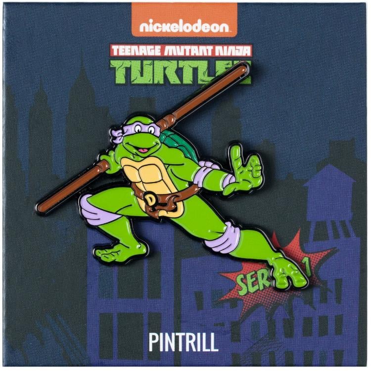 Teenage Mutant Ninja Turtles Series 1 Donatello Enamel Pin Gallery Image 3