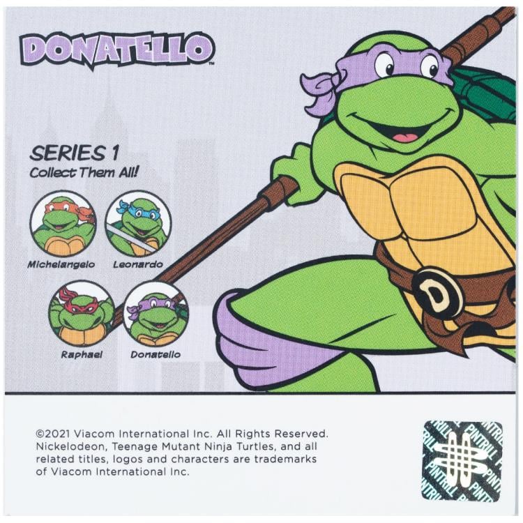 Teenage Mutant Ninja Turtles Series 1 Donatello Enamel Pin Gallery Image 4