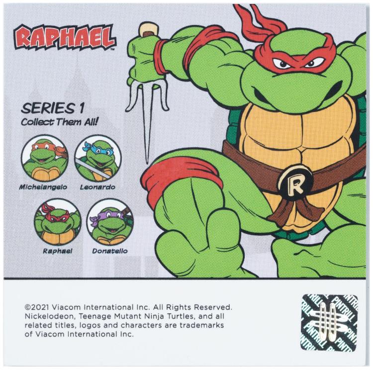 Teenage Mutant Ninja Turtles Series 1 Raphael Enamel Pin Gallery Image 4