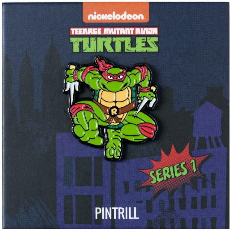 Teenage Mutant Ninja Turtles Series 1 Raphael Enamel Pin Gallery Image 3