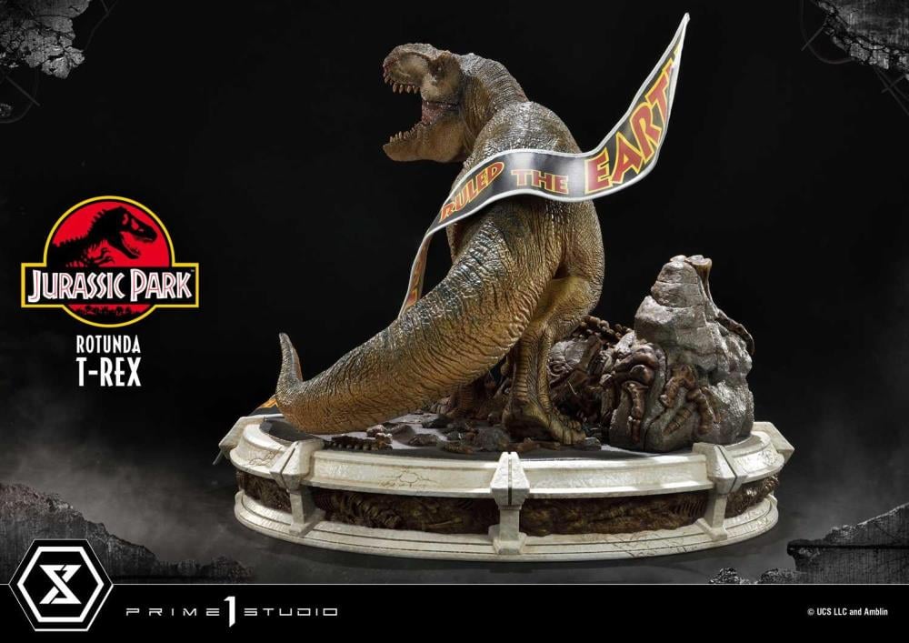 Jurassic Park Legacy Museum Collection T-Rex in Rotunda Statue Gallery Image 9