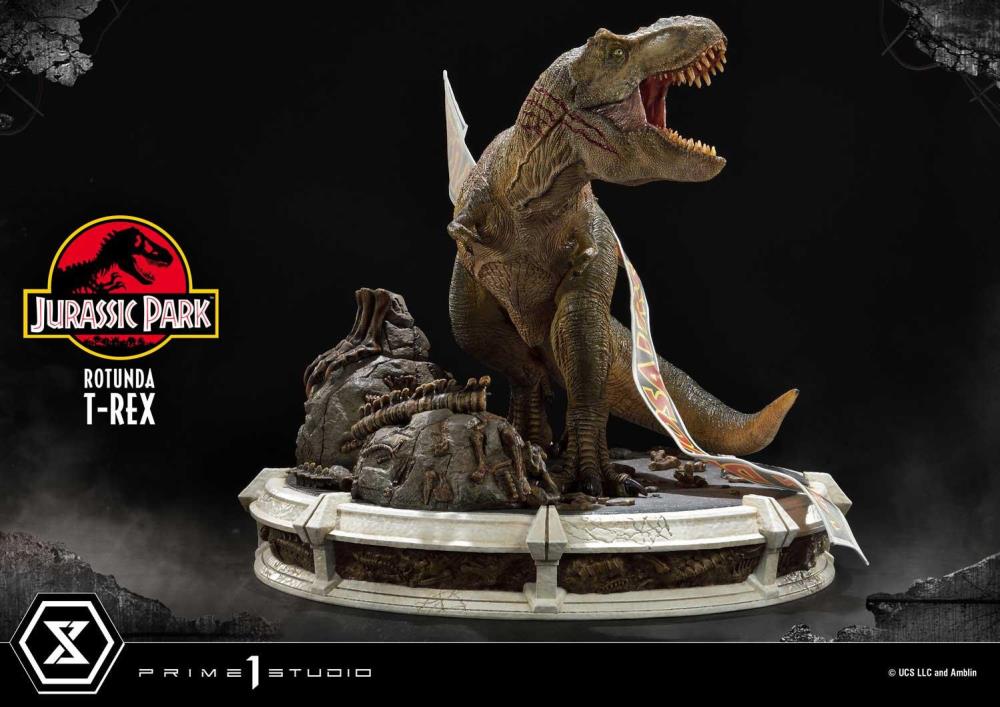 Jurassic Park Legacy Museum Collection T-Rex in Rotunda Statue Gallery Image 7