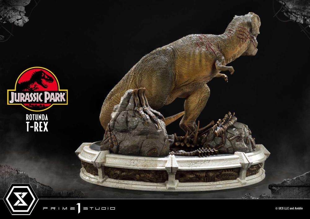 Jurassic Park Legacy Museum Collection T-Rex in Rotunda Statue Gallery Image 12