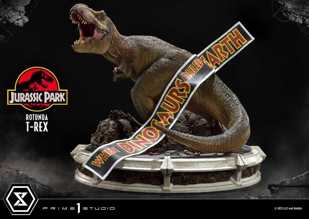 Jurassic Park Legacy Museum Collection T-Rex in Rotunda Statue Gallery Image 6