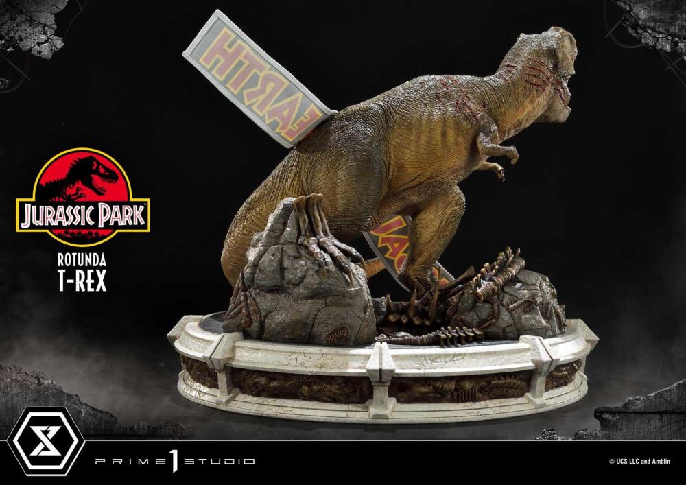 Jurassic Park Legacy Museum Collection T-Rex in Rotunda Statue Gallery Image 8