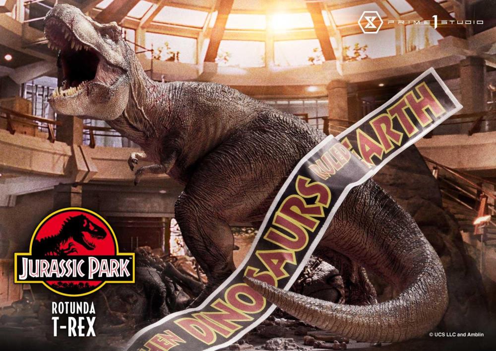 Jurassic Park Legacy Museum Collection T-Rex in Rotunda Statue Gallery Image 21