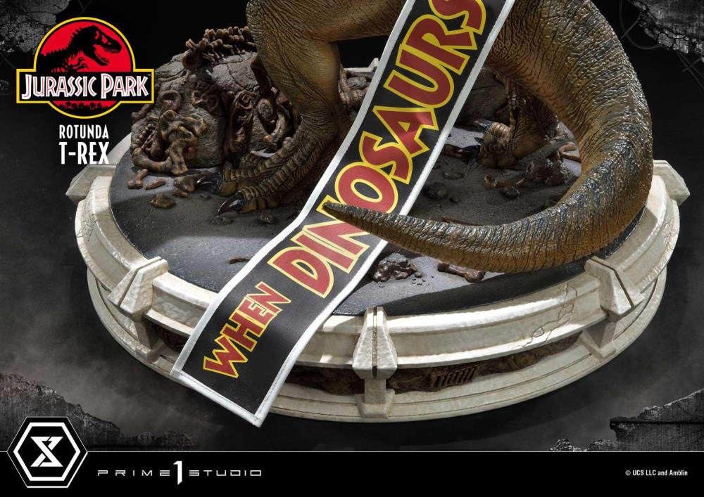 Jurassic Park Legacy Museum Collection T-Rex in Rotunda Statue Gallery Image 14