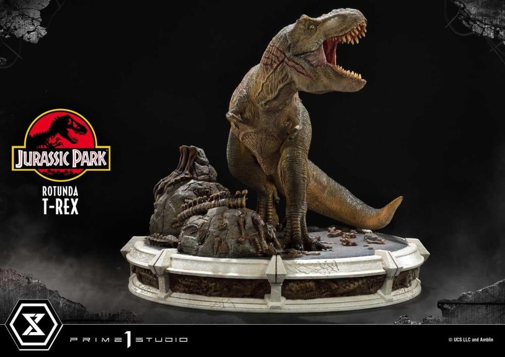 Jurassic Park Legacy Museum Collection T-Rex in Rotunda Statue Gallery Image 11