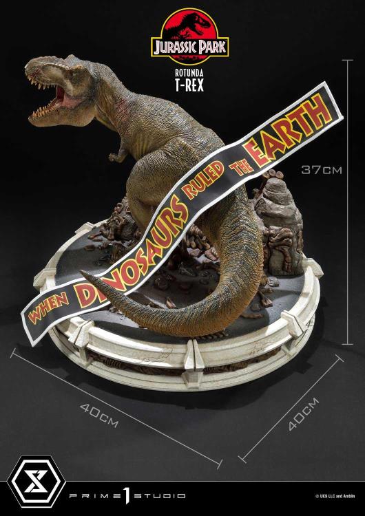 Jurassic Park Legacy Museum Collection T-Rex in Rotunda Statue Gallery Image 4