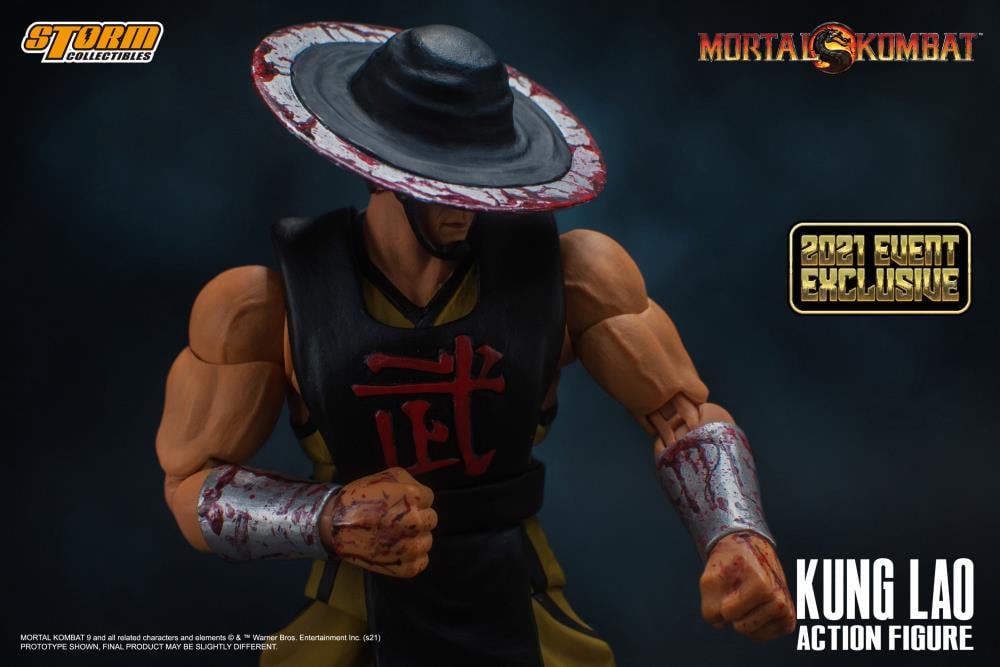 Mortal Kombat VS Series Kung Lao 1/12 Scale 2021 Event Exclusive Action Figure Gallery Image 7