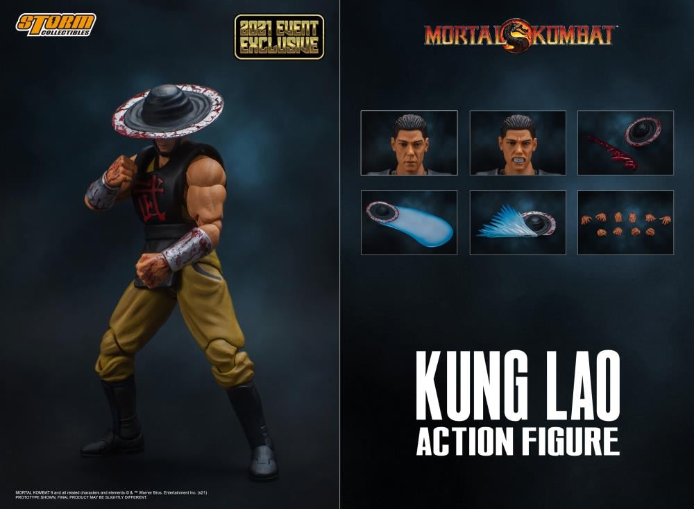 Mortal Kombat VS Series Kung Lao 1/12 Scale 2021 Event Exclusive