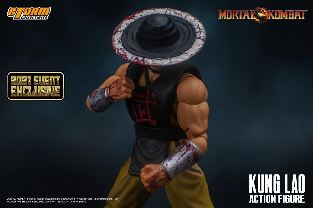 Mortal Kombat VS Series Kung Lao 1/12 Scale 2021 Event Exclusive Action Figure Gallery Image 4