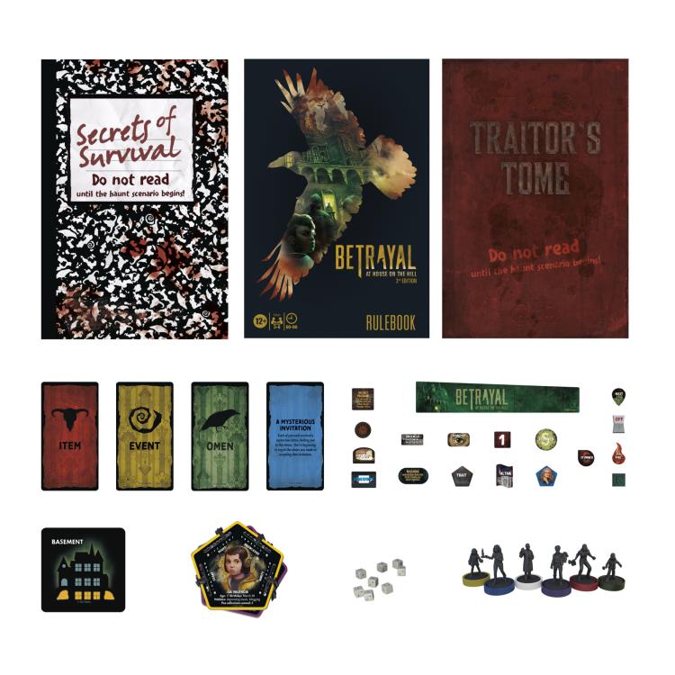 Betrayal at House on the Hill Board Game (Third Edition) Gallery Image 28