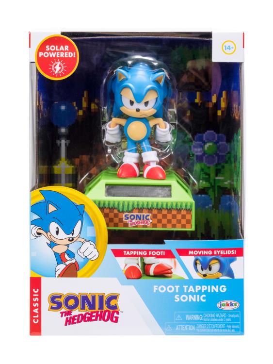 Sonic The Hedgehog Solar Foot Tapping Sonic Figure Display Gallery Image 5