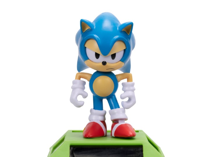 Sonic The Hedgehog Solar Foot Tapping Sonic Figure Display Gallery Image 1