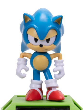 Sonic The Hedgehog Solar Foot Tapping Sonic Figure Display Gallery Image 2