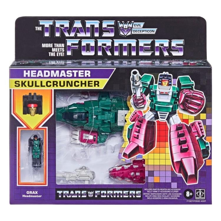 Transformers Generations Retro Headmasters Deluxe Wave 2 Set of 4 Figures Gallery Image 18