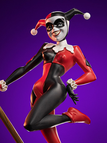 Batman: The Animated Series Harley Quinn 1/10 Art Scale Limited Edition Statue Gallery Image 2